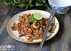 Thịt bò xào tép, món lạ ngon miệng dễ làm