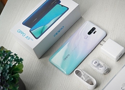 Trên tay OPPO A9 (2020) Trắng Ngọc Thạch: Vẽ đẹp xuất sắc