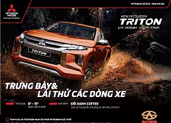 Trưng bày và lái thử các dòng xe Mitsubishi tại Tân Phú vào ngày 30/11/2019