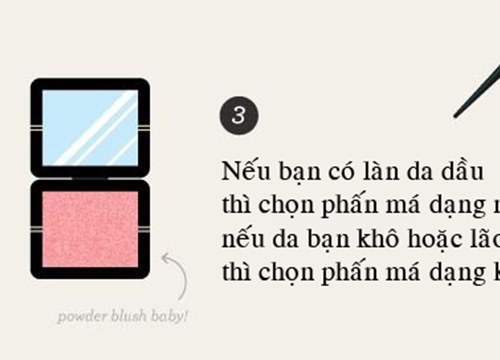 10 mẹo hay ho khi dùng phấn má hồng giúp nàng trang điểm cực đẹp