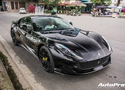 Bắt gặp Ferrari 812 Superfast thứ 2 về Việt Nam, khoang nội thất gây chú ý bằng điểm nhấn sang chảnh