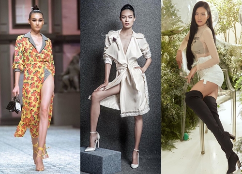 Cựu thí sinh "Next Top Model" nào đủ sức đánh bại đôi chân dài 1m22 của Lương Thùy Linh?