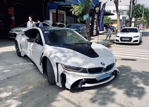 Đây là chiếc BMW i8 độ ngoại thất "khủng" nhất Việt Nam, nhưng chưa hoàn hảo vì thiếu điểm quan trọng này