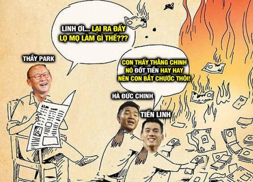 Đức Chinh gọi Tiến Linh trả lời, U22 Việt Nam "hủy diệt" U22 Lào