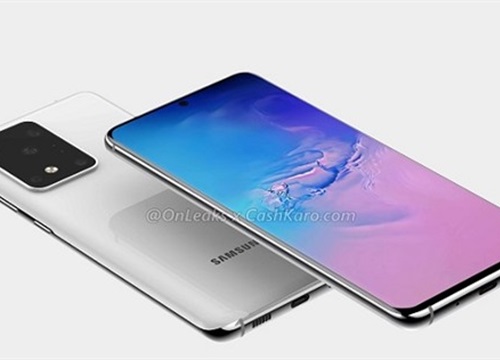 Galaxy S11 plus xuất hiện hình ảnh render với thiết kế 5 camera