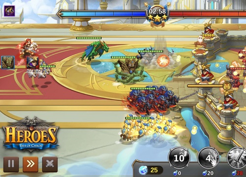 Game Hero phiên bản mobile mới lạ - Might & Magic Heroes: Era of Chaos chính thức mở cửa miễn phí