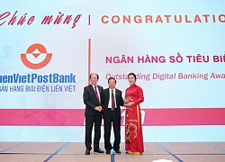 LienVietPostBank được vinh danh giải thưởng Ngân hàng Số Tiêu biểu 2019