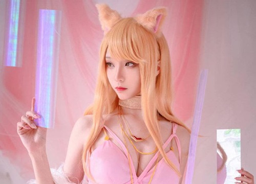 Ngẩn ngơ khi ngắm bộ ảnh cosplay nàng cáo Ahri kute trong Liên Minh Huyền Thoại