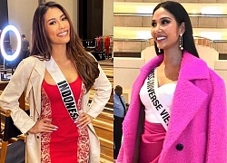 Ngày đầu tiên tại Miss Universe 2019: Hoàng Thùy hồng chói chang, Indonesia chiếm spotlight