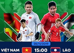 Trực tiếp U22 Việt Nam vs U22 Lào vòng bảng SEA Games 30