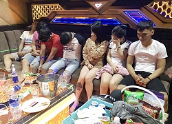 22 thanh niên sử dụng ma túy trong quán karaoke