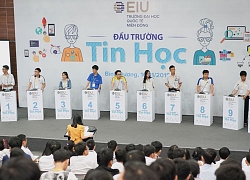 500 thí sinh tham gia "Đấu trường Tin học" tại Đại học Quốc tế Miền Đông