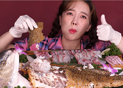 Bó tay với video mukbang mất sức nhất hệ mặt trời của của "thánh lật mặt" Ssoyoung: Ăn thôi mà phải vật lộn đến lăn đùng ngã ngửa