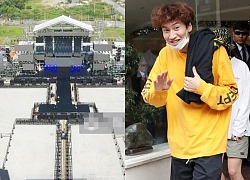 Cập nhật không khí fanmeeting Running Man tại Sài Gòn: Lộ sân khấu khủng như concert, hàng dài fan đội nắng chờ suốt 4 tiếng