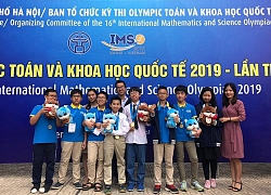 Học trò Newton thắng lớn trong kỳ thi Olympic Toán học và Khoa học quốc tế 2019