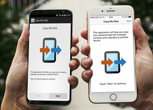 Chuyển nhanh dữ liệu qua lại giữa iOS và Android với Copy My Data