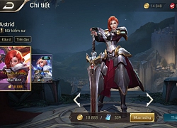 Liên Quân Mobile: Garena tặng FREE 10 tướng, gồm cả Zip và Astrid vào ngày 8/12 tới