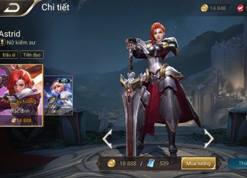 Liên Quân Mobile: Garena tặng FREE 10 tướng, gồm cả Zip và Astrid vào ngày 8/12 tới