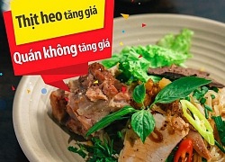 Muôn kiểu ứng phó với... thịt heo tăng giá