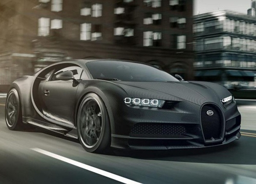 Siêu xe Bugatti Chiron Noire bản đặc biệt tri ân 57SC Atlantic