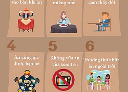 6 thói quen ăn uống giúp giảm cân dễ dàng hơn