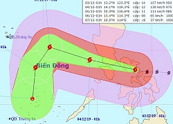 Bão Kammuri đổ bộ Philippines với sức gió 160 km/h