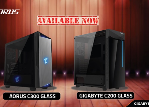 Gigabyte trình làng thùng máy C200 Glass tích hợp dải LED RGB tao nhã và đầy tinh tế