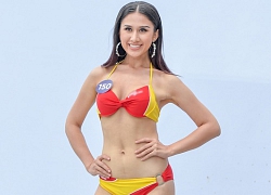 Hoa hậu Hoàn vũ Việt Nam 2019: Thí sinh trình diễn bikini ở bể bơi