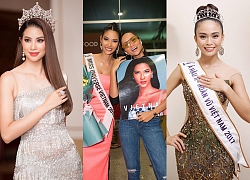 Hoa hậu Phạm Hương, H'Hen Niê và Mâu Thủy kêu gọi bình chọn cho Hoàng Thùy tại Miss Universe 2019