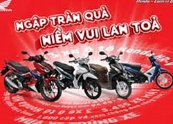 Honda Việt Nam chơi lớn: Tặng hẳn ô tô gần 800 triệu cho khách hàng mua xe máy dịp cuối năm