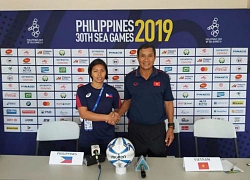 Họp báo ĐT nữ Việt Nam - Philippines: "Nữ hoàng SEA Games" săn vé Vàng chung kết