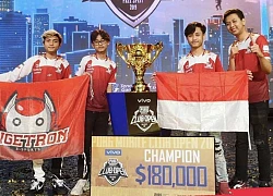 Indonesia vô địch thế giới giải đấu PUBG Mobile chuyên nghiệp