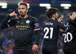 Man City trút cơn thịnh nộ lên Burnley bằng trận thắng 4-1