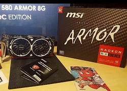 MSI hồi sinh dòng card 2 năm tuổi Radeon RX 580 Armor với diện mạo hoàn toàn mới toanh