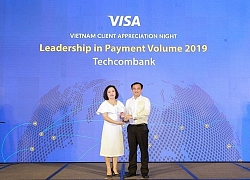 Techcombank nhận 7 giải thưởng từ Visa