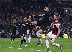 Thắng đậm Burnley, Man City tạm lên ngôi nhì bảng Premier League