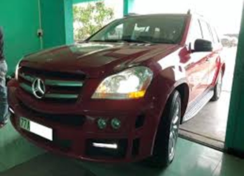 Đại gia Bình Định lột xác Mercedes-Benz GL 450: Độ khủng kiểu Brabus nhưng pha đổi màu còn "gắt" hơn