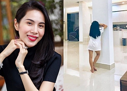 Thủy Tiên phạt con gái vì dám &#8220;cà khịa&#8221; mẹ, nhưng đôi chân dài của Bánh Gạo mới là điều đáng chú ý