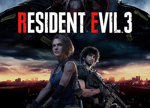 Lộ poster Resident Evil 3 Remake, người đẹp Jill tiếp tục tiêu diệt quái vật Nemesis