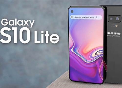 Trang hỗ trợ Galaxy S10 Lite hiện đang hoạt động trên website Samsung Pháp