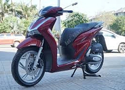 Chi tiết 4 màu, 4 phiên bản Honda SH 2020