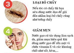 Làm đẹp hiệu quả chỉ bằng nước gạo giúp nàng tân trang nhan sắc đón Tết