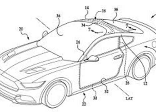 Ford nhen nhóm ý tưởng sử dụng kính chắn gió "siêu to khổng lồ" cho Mustang