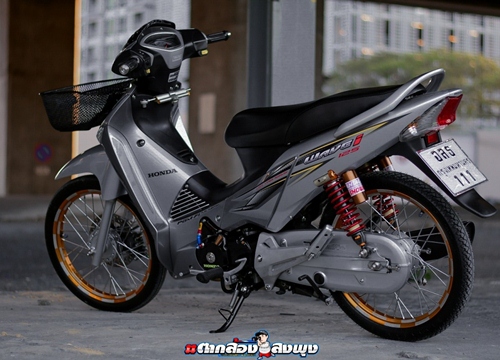 Honda Wave 125 đẹp ma mị với bộ phụ kiện độ siêu đỉnh