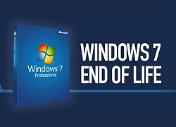 Microsoft sẽ chính thức "khai tử" Windows 7 từ ngày 14/1/2020