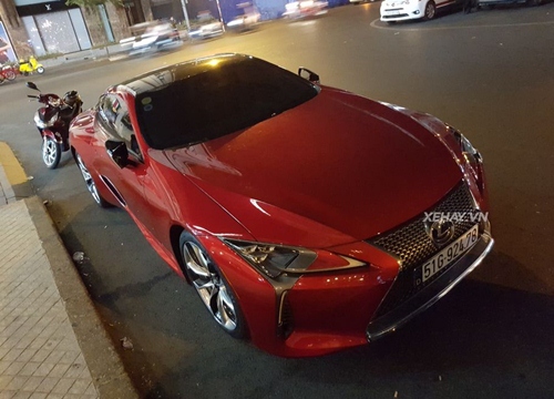 Ngắm vẻ đẹp của Lexus LC 500 - "Của hiếm" tại Việt Nam