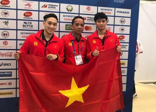 Bóng bàn Việt Nam giành HCV đôi nam SEA Games sau 10 năm