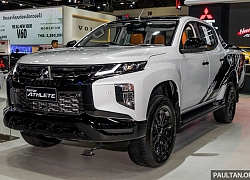 Cận cảnh Mitsubishi Triton thế hệ mới phiên bản đặc biệt Athlete tại Thái Lan