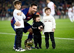 Cùng Mateo làm điều đặc biệt, Messi khiến fan Barca vô cùng phấn khích