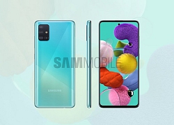 Galaxy A51 lộ ảnh báo chí chính thức trước ngày ra mắt